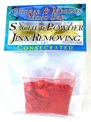 .5oz Jinx Removing Sachet Powder Consecrated