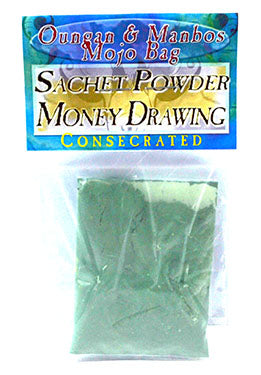 .5oz Money Drawing Sachet Powder Consecrated
