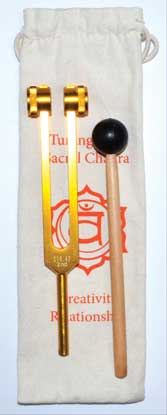 8 1-2" Sacral (orange) Tuning Fork