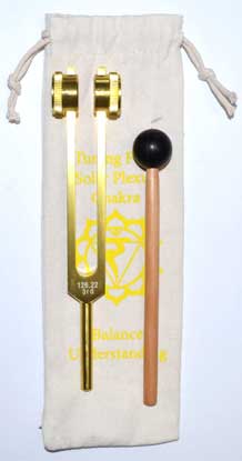 8 1-2" Solar Plexus (yellow) Tuning Fork