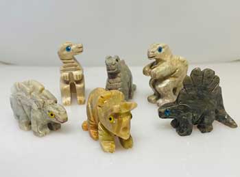 (set Of 12) Dinosaurs Collection