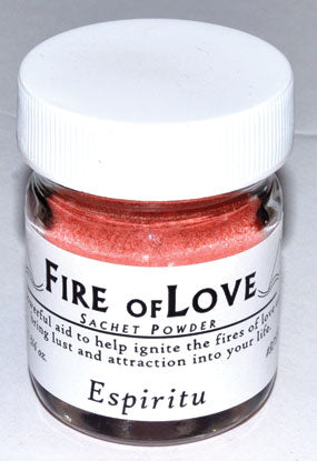 3-4oz Fire Of Love Sachet Powder