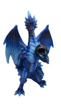 7 1/2" Blue Dragon