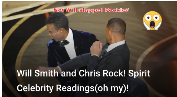 SPIRIT CELEBRITY READING ABOUT WILL SMITH AND CHRIS ROCK! A MUST SEE!!