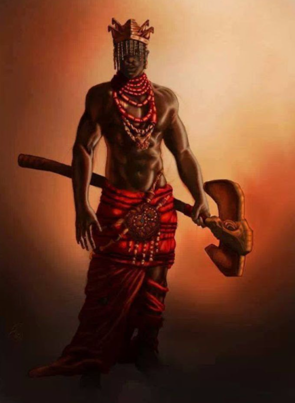 Quick information about the name Ogou Shango and veve in Voudou.