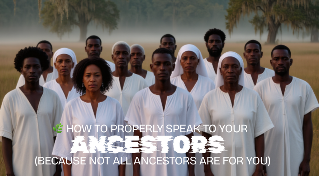 🌿 How to Properly Speak to Your Ancestors (Because Not All Ancestors Are For You)