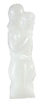 5" White Lover Candle