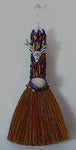 7 1/2" Deer W Crystal Broom