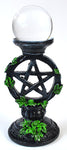 50mm Clear Gazing Ball With Pentagram Stand