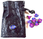 Purple Eye Bag Gaming Dice