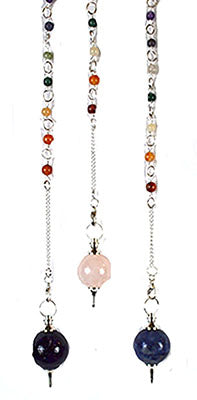 7 Chakra Assorted Ball Pendulum