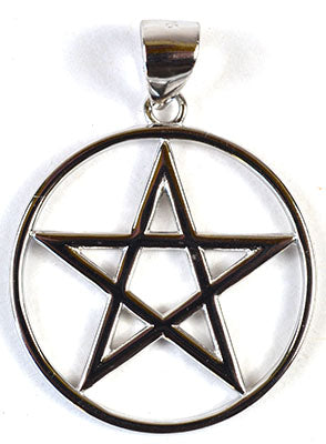 7/8" Pentagram Sterling