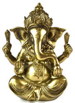 5 3/4" Gold Ganesha