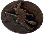 Witch On Broom Pocket Stone