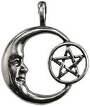 Pentacle Moon Celestial Amulet