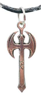 1 1-2" Shango Double Ax Amulet