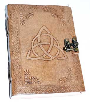 5" X 7" Triquetra Leather W- Latch