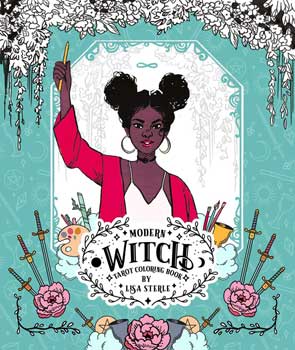 Modern Witch Tarot Coloring Book