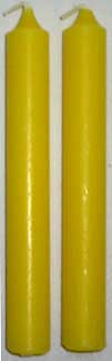 1-2" Yellow Chime Candle 20 Pack