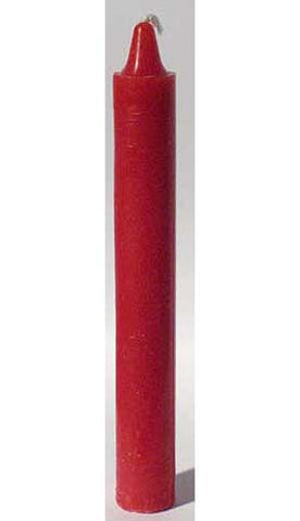 Red 6" Taper Candle