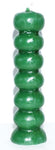 Green Seven Knob Candles