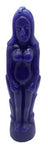 Blue Female Candle 7"