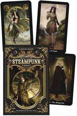 Steampunk Tarot Deck & Book By Barbara Moore