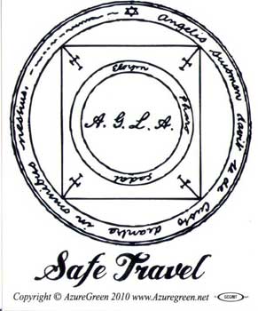 Safe Travel Bumper Sticker