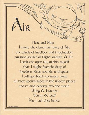 Air Evocation Poster