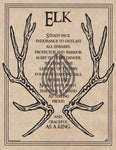 Elk Prayer Poster