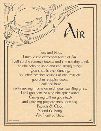 Air Invocation Poster