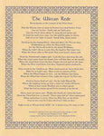 Wiccan Rede(long Poem) Poster