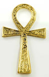 Ankh Brass 2 3-8" X 4"