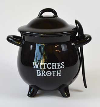 5 3/4" Witches Broth Bowl & Spoon
