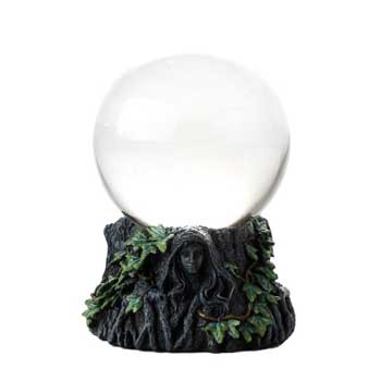 100mm Maiden, Mother Crone With Clear Gazing Ball