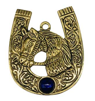 3 1-4"  X 4" Horse Shoe Brass