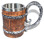 5" Big Brown Barrel Mug