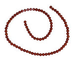 4mm  Red Jasper Beads