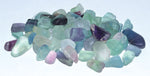 1 Lb Fluorite Tumbled Chips 7-9mm