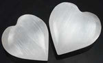 White Selenite Heart  1 1-4" - 2"