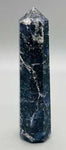 3-4" Iolite W Black Mica Obelisk