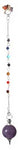 Amystyst 7 Chakra Ball Pendulum