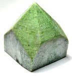 Garnet, Green Top Polished Point