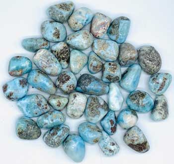 1 Lb Larimar Tumbled Stones