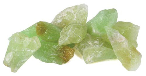 1 Lb Green Calcite Untumbled Stones