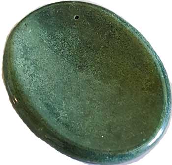 Bloodstone Worry Stone