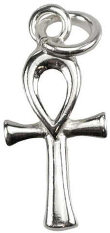 Ankh  Sterling Silver 1-2" X 5-8"