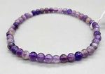 4mm Amethyst Bracelet