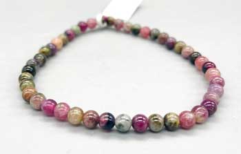 4mm Tourmaline, Mixed Bracelet