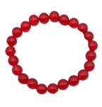 8mm Red Jade Bracelet